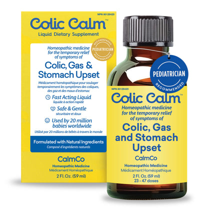 Colic Calm Canada Liquid Dietary Supplement Gas Upset Stomach Relief for Babies